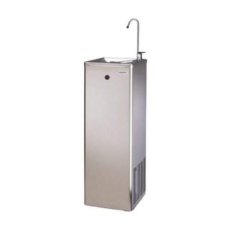 Fontaine à eau réfrigérée - 1 sortie col de cygne - 30L/h - 0,18kW - 230V mono - inox 18/10