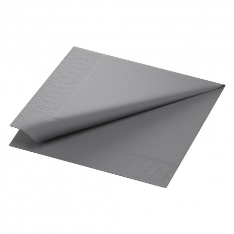 Serviette 2 plis 40x40 cm à usage unique Granite