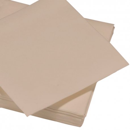 Serviette papier Airlaid 40x40 cm toucher textile grège