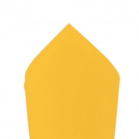 Serviette ouate 38x38 cm 2 plis jaune