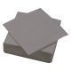 Serviette ouate 38x38 cm double point anthracite par paquet de 50