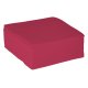 Serviette ouate 38x38 cm double point fuschia par paquet de 50