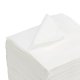 Serviette ouate 30x30 cm Harmonie 2 plis 100% pure ouate blanc par paquet de 100