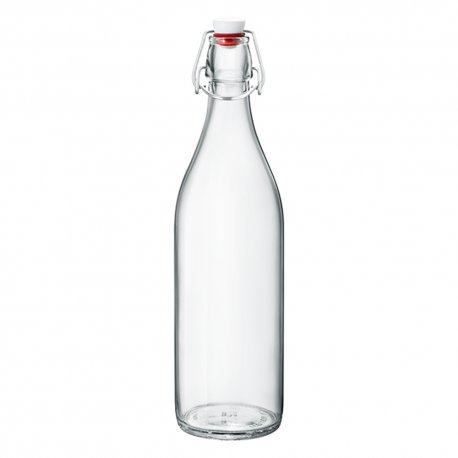 Bouteille Giara transparente - 1L - Ø86 mm - Ht 306 mm