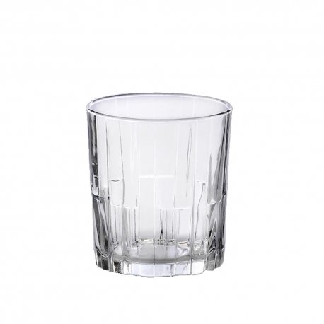 Gobelet Jazz 26cl forme basse verre transparent diam.7,8x H.8,7 cm