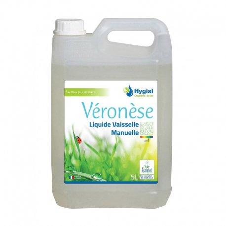 Liquide vaisselle manuelle Ecolabel VERONESE - Bidon de 5L