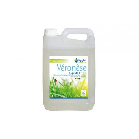 Liquide de lavage vaisselle machine VERONESE LIQUIDE C pour eau dure/calcaire - Bidon de 5L