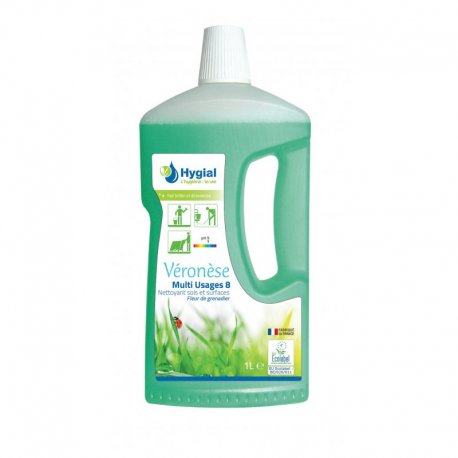 Nettoyant toutes surfaces Ecolabel VERONESE MULTI USAGES 8 - Flacon de 1L